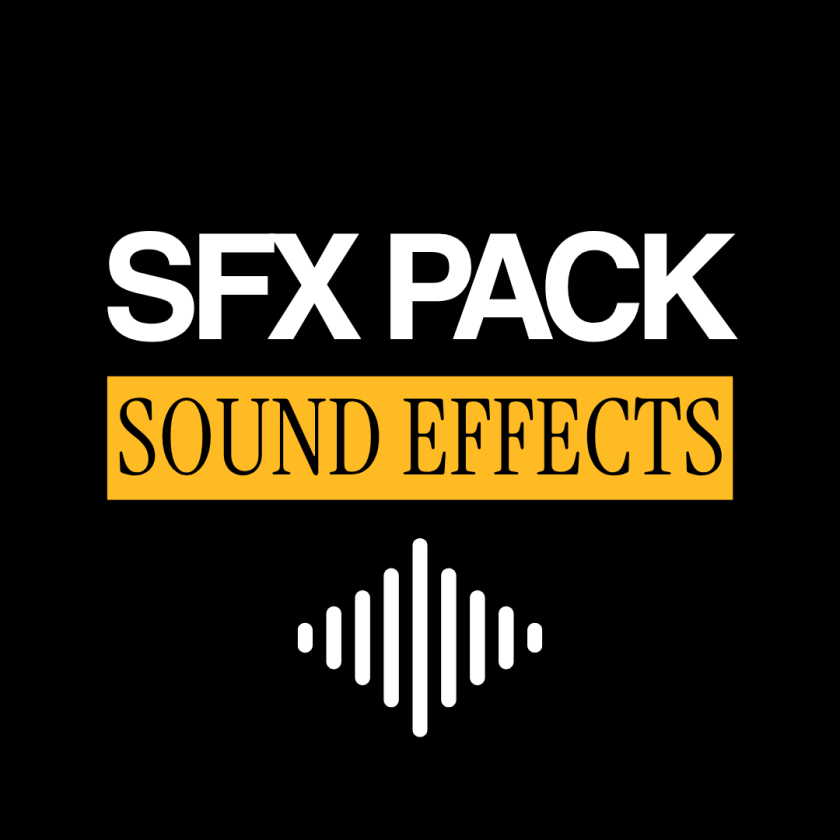 sound effects pack preview, audio waveform