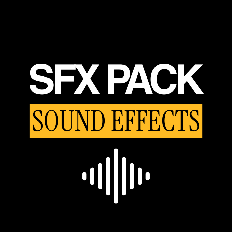 sound effects pack preview, audio waveform